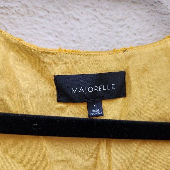 5/$100 SALE - MAJORELLE Berkshire Dress in Mustard Yellow - Picture 7 of 8